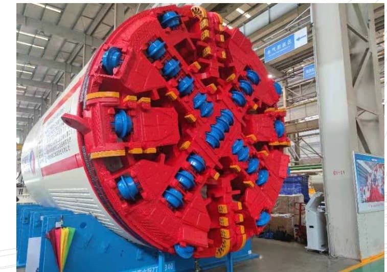 沙田污水輸送管道 TBM 施工示例